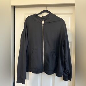 Old Navy Active Black Zip-Up Jacket